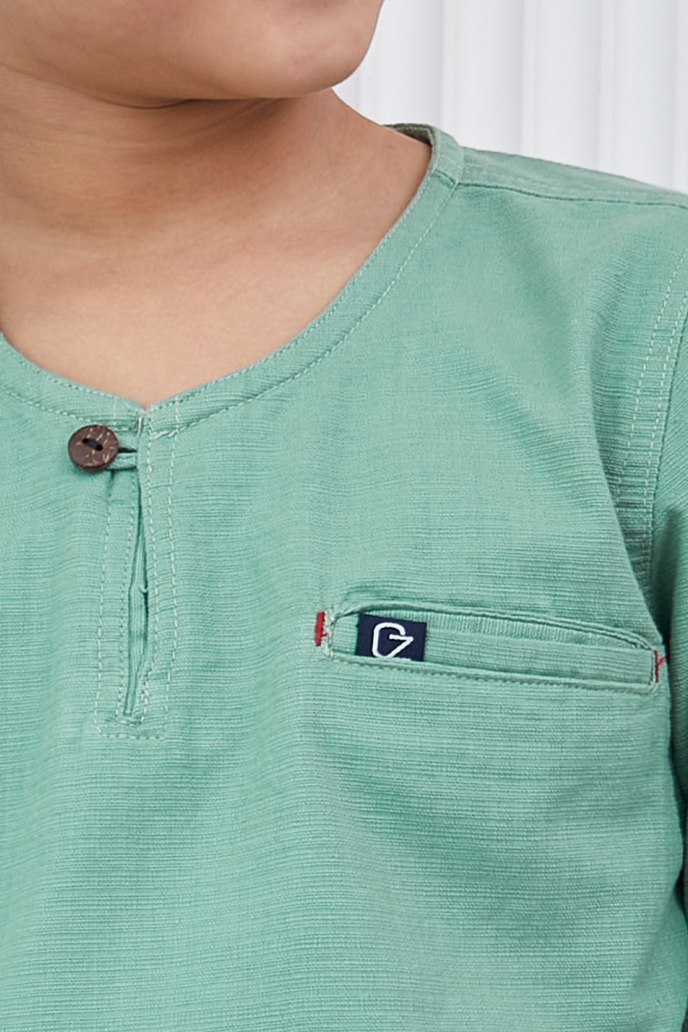 Kurta Hayder Kids - Mint Green